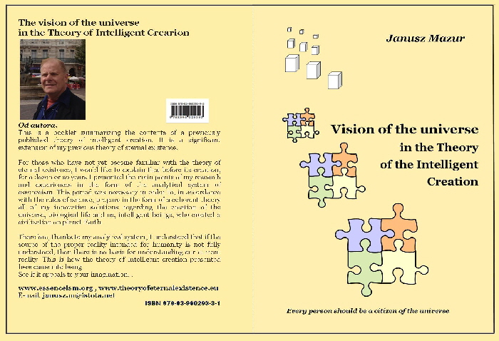 Cover of Vision of universe in Theory of the Intelligent creation